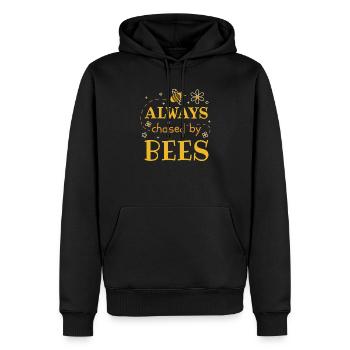 Honey Bee Beekeeping Beekeeper Honeybee Beekeeping - Männer Premium Bio Hoodie - Schwarz - Vorne - Nico (187cm)
