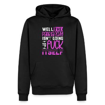 Féminisme Le pouvoir des femmes pro-choix Pro Avortement - Sweat à capuche Premium bio Homme - noir - Devant - Nico (187cm)