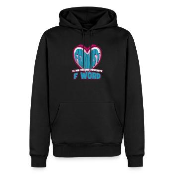 Féminisme Le pouvoir des femmes pro-choix Pro Avortement - Sweat à capuche Premium bio Homme - noir - Devant - Nico (187cm)