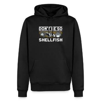 seashells shell collector shell collecting Gift - Männer Premium Bio Hoodie - Schwarz - Vorne - Nico (187cm)