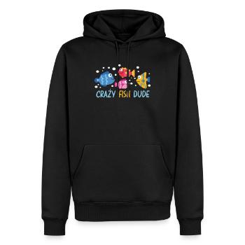 Aquaristik Aquarium Keeper Fishkeeper - Männer Premium Bio Hoodie - Schwarz - Vorne - Nico (187cm)