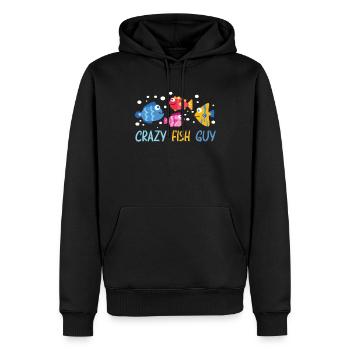 Aquaristik Aquarium Keeper Fishkeeper - Männer Premium Bio Hoodie - Schwarz - Vorne - Nico (187cm)
