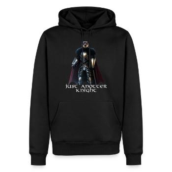 Just Anotter Knight Otter Lustiger Otter Spruch - Männer Premium Bio Hoodie - Schwarz - Vorne - Nico (187cm)
