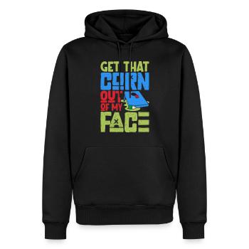 Cornhole Throwing Cornhole Player Cornhole Lover Cornhole lover - Sweat à capuche Premium bio Homme - noir - Devant - Nico (187cm)