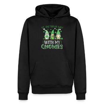 Gartenzwerge Gnome Lover Funny Gnome Gardening - Männer Premium Bio Hoodie - Schwarz - Vorne - Nico (187cm)