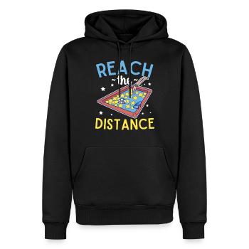 Erreichen Sie Die Entfernung Pool Tauchen - Männer Premium Bio Hoodie - Schwarz - Vorne - Nico (187cm)