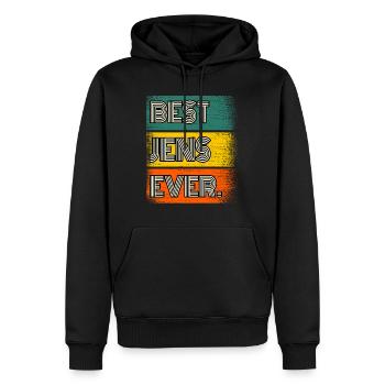 Jens Name Geschenk Spruch Lustig - Männer Premium Bio Hoodie - Schwarz - Vorne - Nico (187cm)