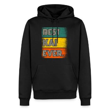 Kai Name Geschenk Spruch Lustig - Männer Premium Bio Hoodie - Schwarz - Vorne - Nico (187cm)