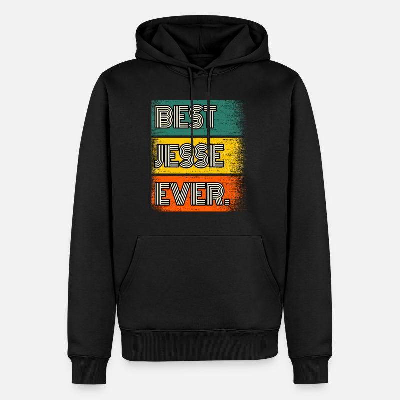 Jesse Name Geschenk Spruch Lustig - Männer Premium Bio Hoodie - Schwarz