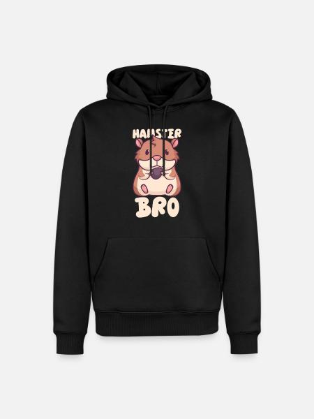 Hamster Fan Hamster Lover Hamsters - Men’s Premium Organic Hoodie - black
