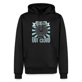 Funny Meteorology Meteorologist Weather Lover - Männer Premium Bio Hoodie - Schwarz - Vorne - Nico (187cm)
