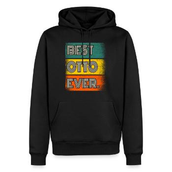 Otto Name Geschenk Spruch Lustig - Männer Premium Bio Hoodie - Schwarz - Vorne - Nico (187cm)