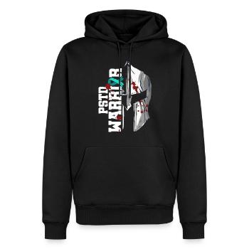Casque du Mois national de sensibilisation au stress Pstd Warrior - Sweat à capuche Premium bio Homme - noir - Devant - Nico (187cm)