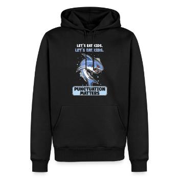 Shark Ocean Predator Scuba Diver Plongée sous-marine - Sweat à capuche Premium bio Homme - noir - Devant - Nico (187cm)