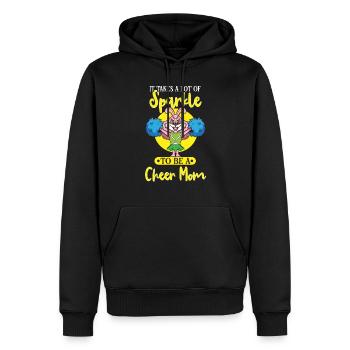 Cheerleading Cheerleader Girl Cheerleading Girl - Männer Premium Bio Hoodie - Schwarz - Vorne - Nico (187cm)