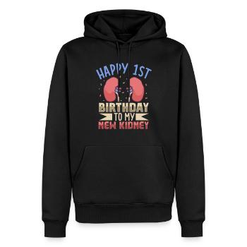 Kidney Transplant Kidney Donor Kidney Disease - Männer Premium Bio Hoodie - Schwarz - Vorne - Nico (187cm)