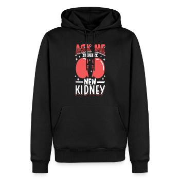 Kidney Transplant Kidney Donor Kidney Disease - Männer Premium Bio Hoodie - Schwarz - Vorne - Nico (187cm)