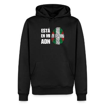 Basque DNA - Men’s Premium Organic Hoodie - black - Front - Nico (187cm)