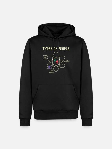 Physical Science - Men’s Premium Organic Hoodie - black