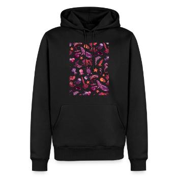 Fischliebhaber Taucher Freitauchen - Männer Premium Bio Hoodie - Schwarz - Vorne - Nico (187cm)