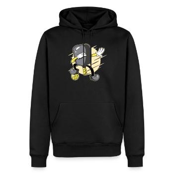 Pickleball Player Pickleball Paddle Pickleball - Männer Premium Bio Hoodie - Schwarz - Vorne - Nico (187cm)