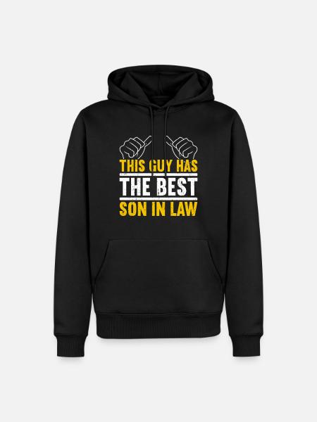 Son In Law - Men’s Premium Organic Hoodie - black