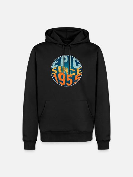 Epic since 1955 - Men’s Premium Organic Hoodie - black