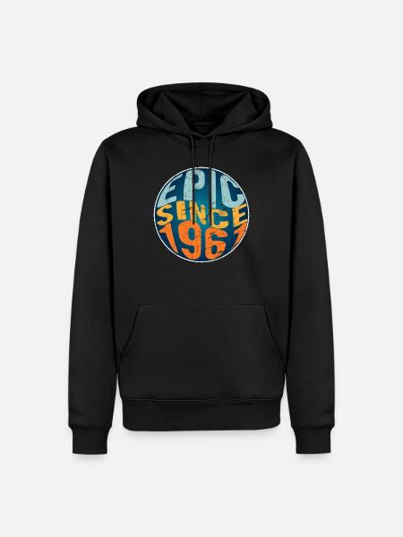 Epic since 1961 - Men’s Premium Organic Hoodie - black