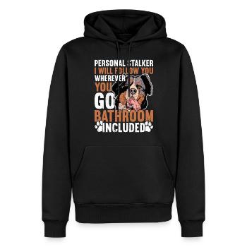 Berner Sennenhund - Männer Premium Bio Hoodie - Schwarz - Vorne - Nico (187cm)