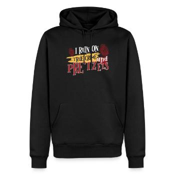 True Crime Murder Spy Crime Intérêt Idée cadeau - Sweat à capuche Premium bio Homme - noir - Devant - Nico (187cm)