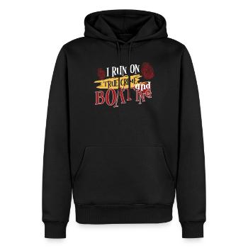True Crime Murder Spy Crime Intérêt Idée cadeau - Sweat à capuche Premium bio Homme - noir - Devant - Nico (187cm)