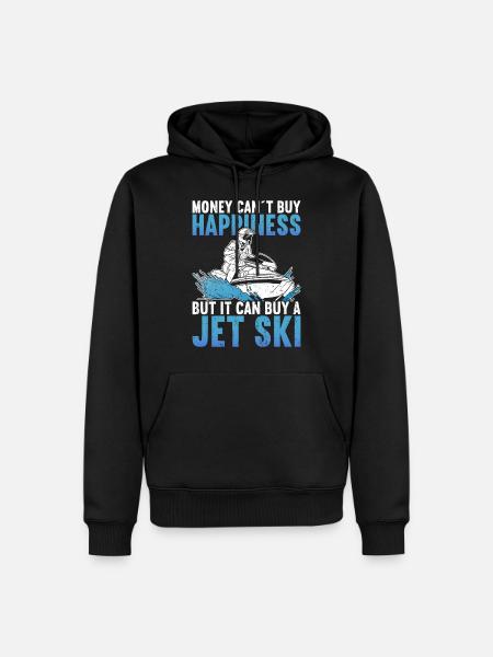 Jet Ski Jet Skiing - Men’s Premium Organic Hoodie - black