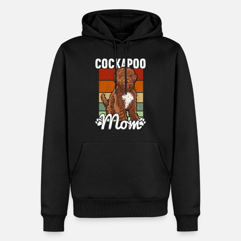 Cockapoo - Sweat à capuche Premium bio Homme - noir