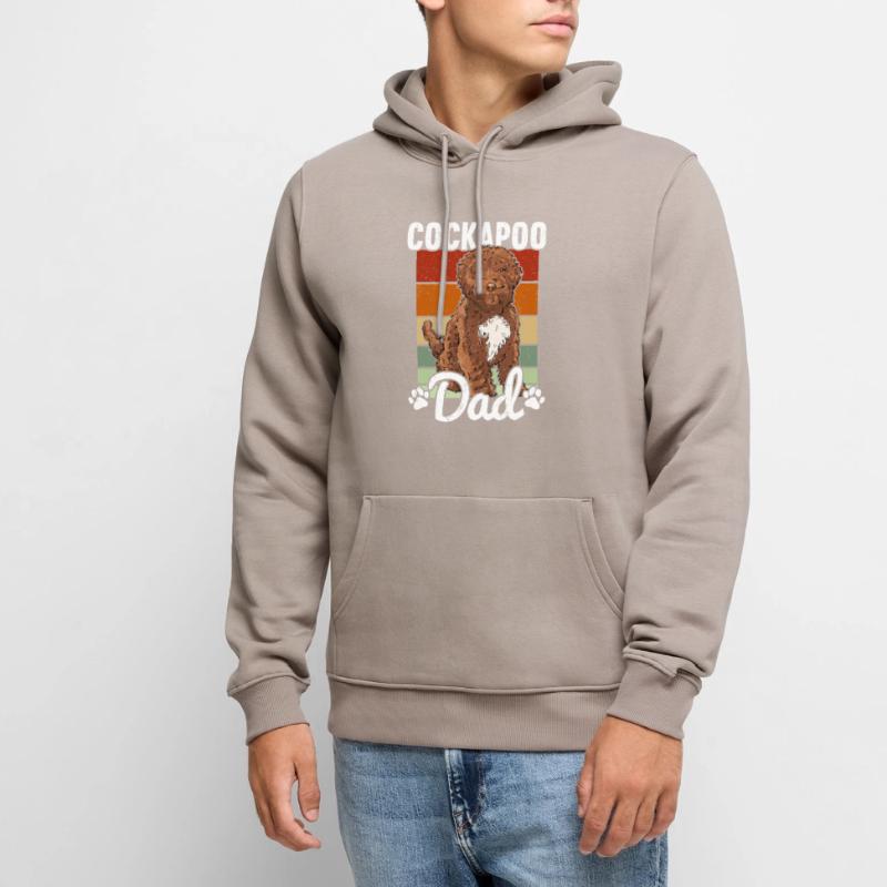 Cockapoo Men’s Premium Organic Hoodie