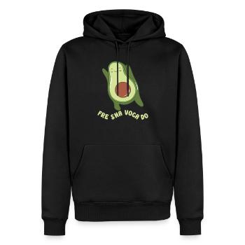 funny Avocado avocado pun avocado lover - Männer Premium Bio Hoodie - Schwarz - Vorne - Nico (187cm)