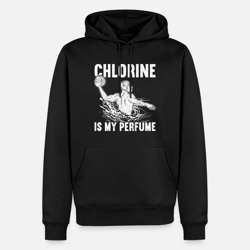 Waterpolo - Sweat à capuche Premium bio Homme - noir