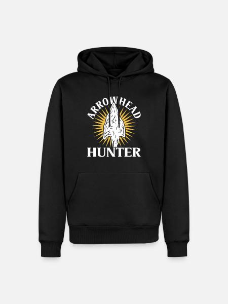 Arrowhead Hunting - Men’s Premium Organic Hoodie - black