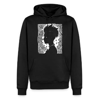 Entrez dans l’ombre Unique Horror Nun, Satanique, - Sweat à capuche Premium bio Homme - noir - Devant - Nico (187cm)