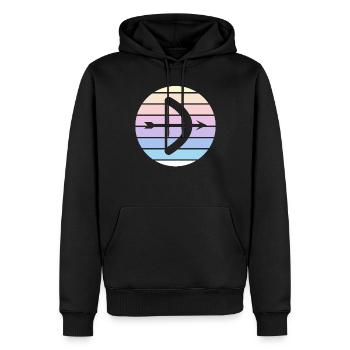 Archery Gift Saying Archery - Men’s Premium Organic Hoodie - black - Front - Nico (187cm)
