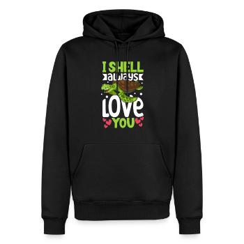 Boxer Boxing Turtle Turtles Sea Ocean Reptile - Männer Premium Bio Hoodie - Schwarz - Vorne - Nico (187cm)