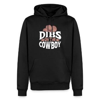 Cowboy Barn Bull Rider Rodeo Country Western - Männer Premium Bio Hoodie - Schwarz - Vorne - Nico (187cm)