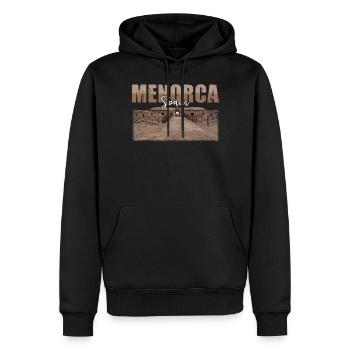 Menorca Spanien Souvenir - Männer Premium Bio Hoodie - Schwarz - Vorne - Nico (187cm)