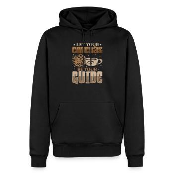 Spanischer Humor Conchas Mexikanisches Brot - Männer Premium Bio Hoodie - Schwarz - Vorne - Nico (187cm)