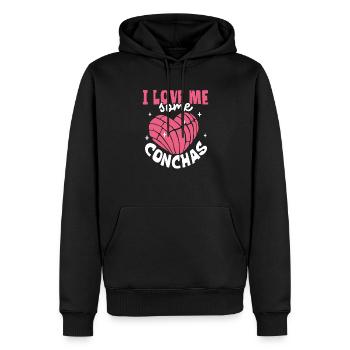 Spanischer Humor Conchas Mexikanisches Brot - Männer Premium Bio Hoodie - Schwarz - Vorne - Nico (187cm)