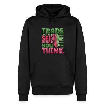 Börsenhändler Forex Trader Investor Trading - Männer Premium Bio Hoodie - Schwarz - Vorne - Nico (187cm)
