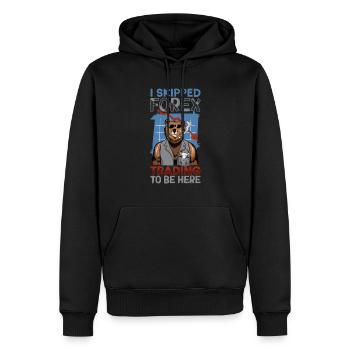 Börsenhändler Forex Trader Investor Trading - Männer Premium Bio Hoodie - Schwarz - Vorne - Nico (187cm)