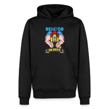 Real Estate Agent Realtor Home Closing Investor - Männer Premium Bio Hoodie - Schwarz - Vorne - Nico (187cm)