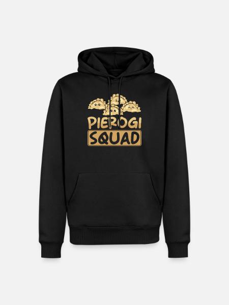 Pierogi dumplings - Men’s Premium Organic Hoodie - black