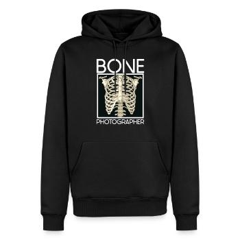 RAD TECH TECHNOLOGIE DE RADIOLOGIE TECHNOLOGIE RADIOLOGIE TECHNOLOGIE RADIOLOGIE - Sweat à capuche Premium bio Homme - noir - Devant - Nico (187cm)