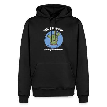 Jardinage Plantes Jardinier Plantation Nature Cadeau - Sweat à capuche Premium bio Homme - noir - Devant - Nico (187cm)